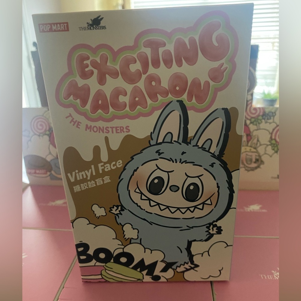 The Monsters Exciting Macaron Vinyl Face Toy NEVER OPENED
